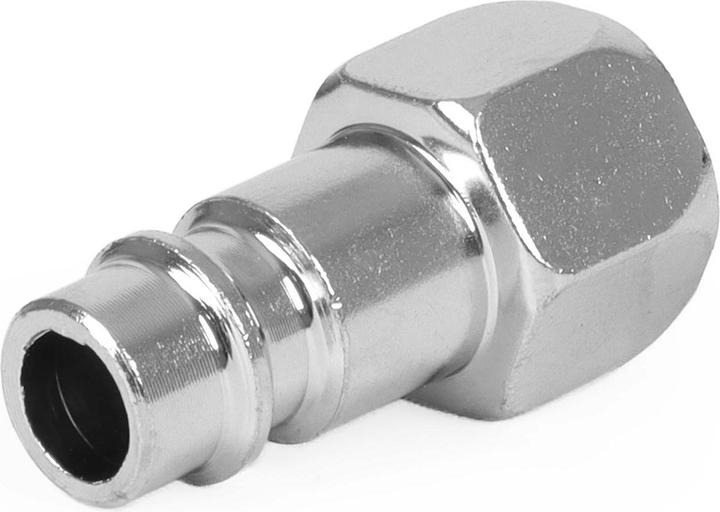 Produktbild Wiltec Airbrush Adapter 12,91 mm (1/4") IG Schnellkupplung 12 mm Druckluft Anschluss