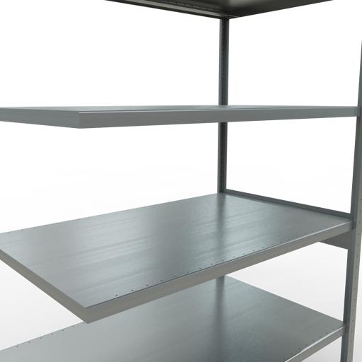 Actual product image Schulte Lagertechnik MULTIplus250 boltless add-on bay system with length bolts