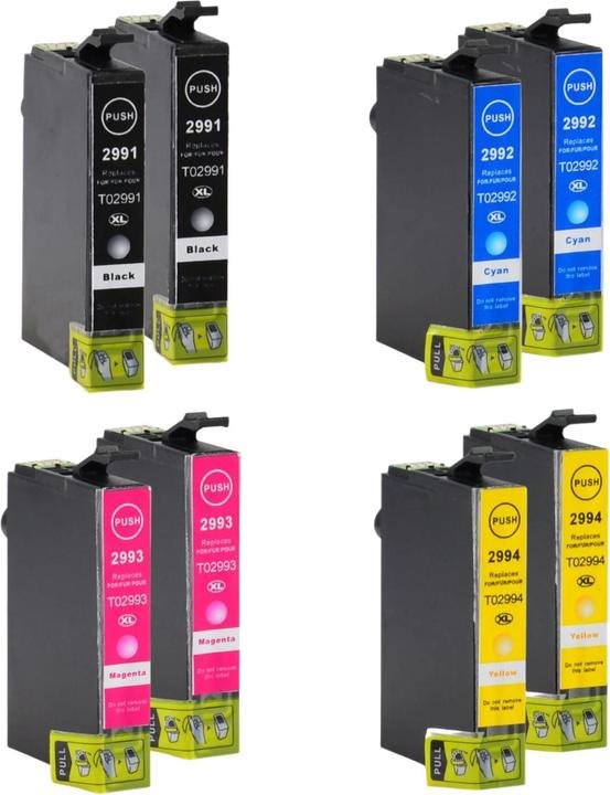 Immagine prodotto Hermex Kompatible Tintenpatrone XL für Epson Expression Home XP-235 (M, C, Y, FC)