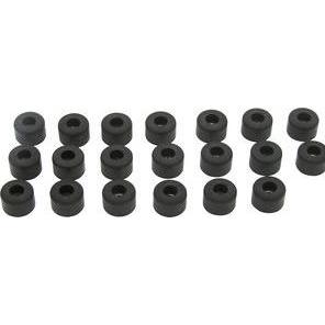 Thumbnail - RND Components Gummifüsse 16 x 10mm schwarz Packung à 20 Stück, Elektronikzubehör + Gehäuse, Schwarz