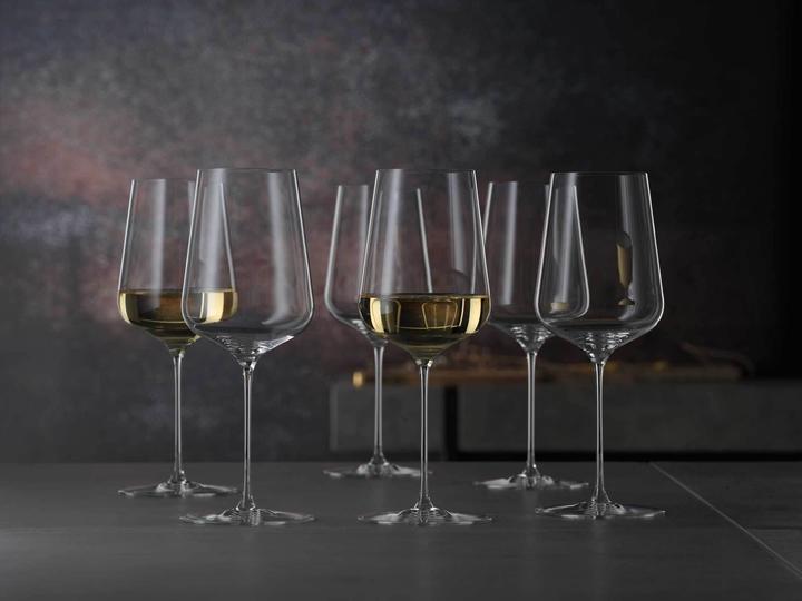 Produktbild Spiegelau Definition Universalgläser + Poliertuch (55 cl, 6 Gläser, Weissweingläser)