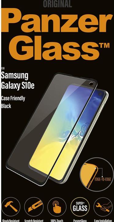Actual product image PanzerGlass edge to edge (1 Piece, Samsung Galaxy S10e)