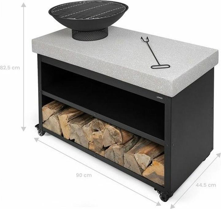 Immagine prodotto Livoo Brasero Barbecue (90 cm)