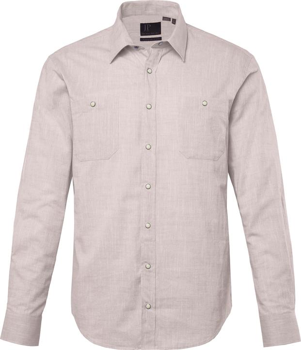 Immagine prodotto JP1880 JP 1880 Camicia in lino look, manica lunga, collo Kent, Modern Fit, fino alla taglia 8 XL (XL)