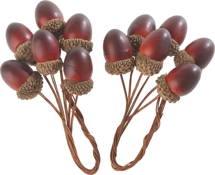 Actual product image DPI Acorn pick, 2 pieces, 12 acorns in total