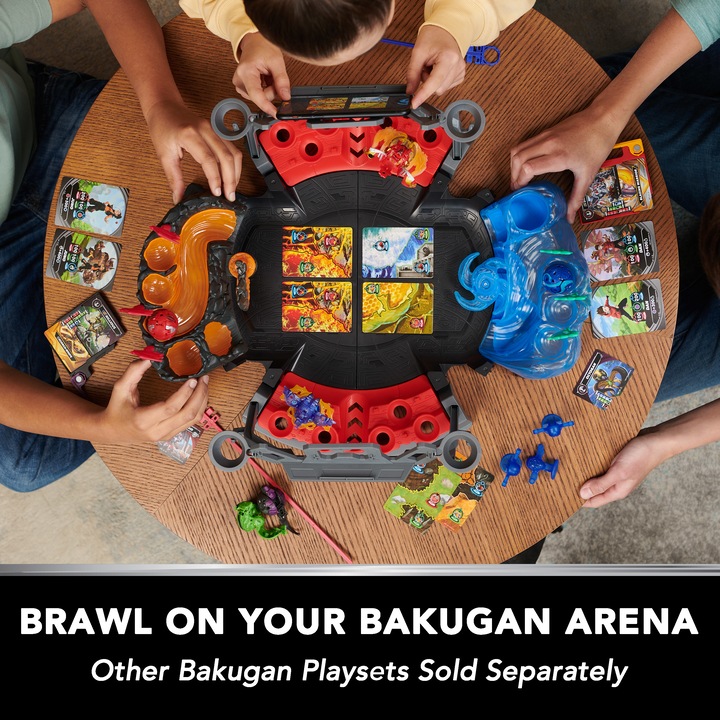 Actual product image Bakugan - Battle 5-Pack Special Attack - Dragonoid x Ventri x Bruiser x Octogan x Trox - spinning actiefigu