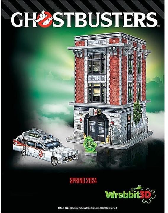 Produktbild Wrebbit 3D Wrebbit Ghostbusters HQ - puzzle 3D Wrebbit 500pcs W3D1018 (500 Teile)
