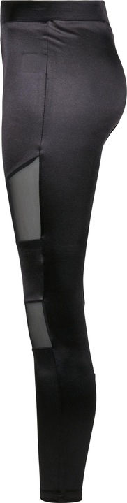 Actual product image Urban Classics Ladies Shiny Tech Mesh Leggings (S)