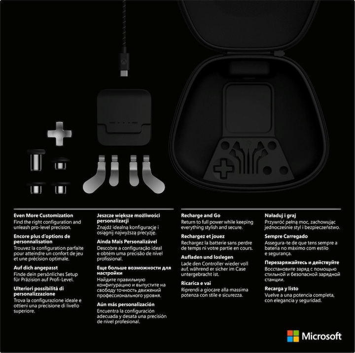Produktbild Microsoft Xbox Elite Wireless Controller Series 2 – Complete Component Pack (PC, Xbox One S)