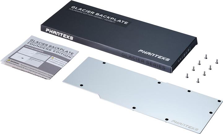 Actual product image Phanteks RTX 2080/2080 Ti Founders Edition Backplate