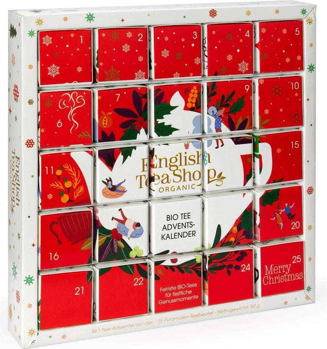 Actual product image English Tea Shop Puzzle Tea Advent Scale Christmas ETS-62028