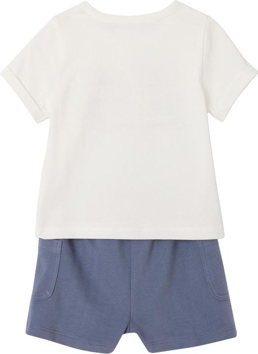 Produktbild Vertbaudet Bio-Kollektion: Baby-Set aus bedrucktem T-Shirt & Shorts