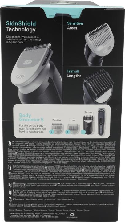 Actual product image Braun Bodygroomer Series 5 (BG5340)