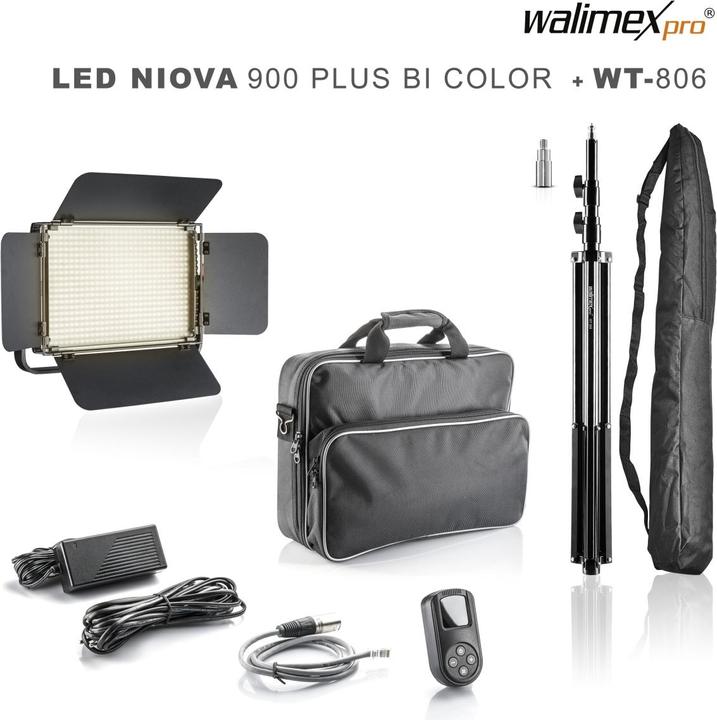 Actual product image Walimex Niova 900 Plus Bi Color WT-806 (Studio light)