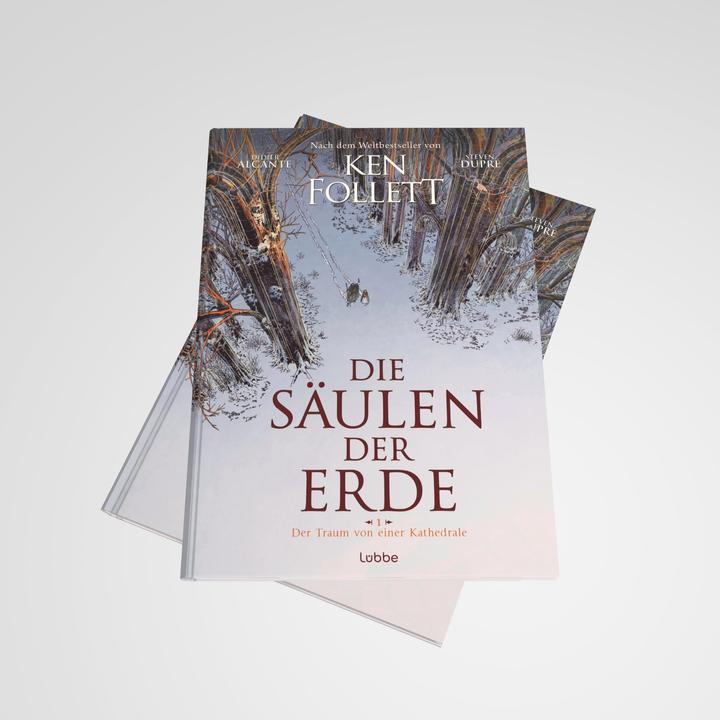Actual product image Die Säulen der Erde - Der Traum von einer Kathedrale (German, Didier Alcante, Ken Follett, Steven Dupré, 2024)