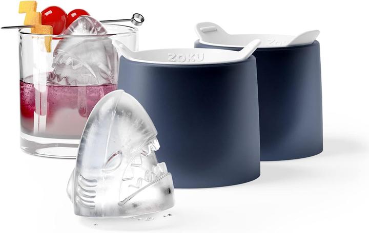 Produktbild ZOKU 2er-Set Haifisch-Eisformen