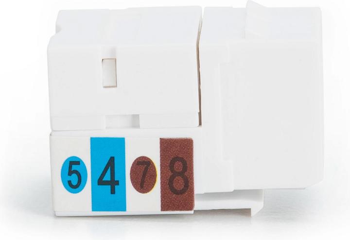 Produktbild Digitus CAT 5e Keystone Modul ungeschirmt RJ45 zu LSA Farbe Schwarz (Keystone Modul)