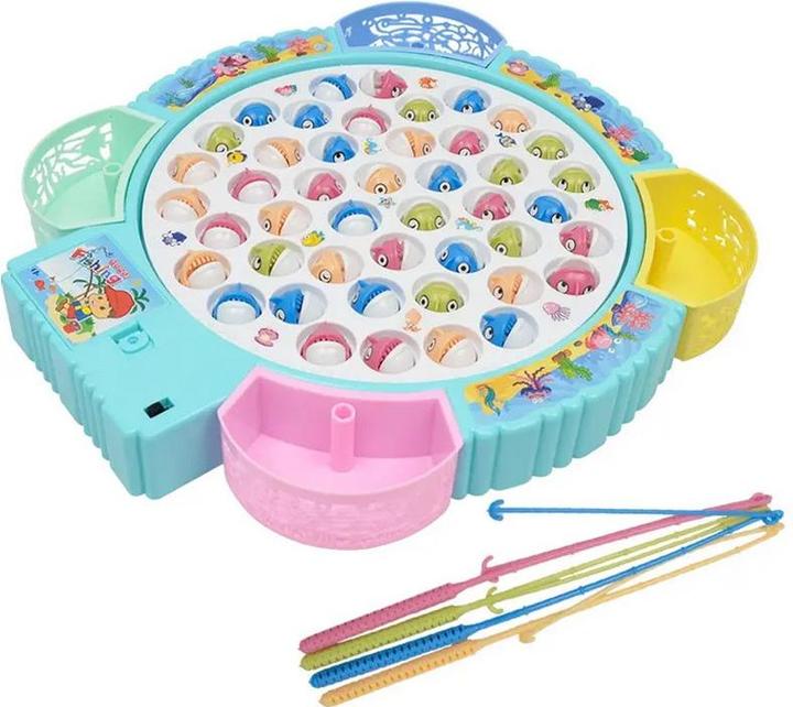 Image du produit The Toy Company Jeu de pêche 45 poissons avec musique
