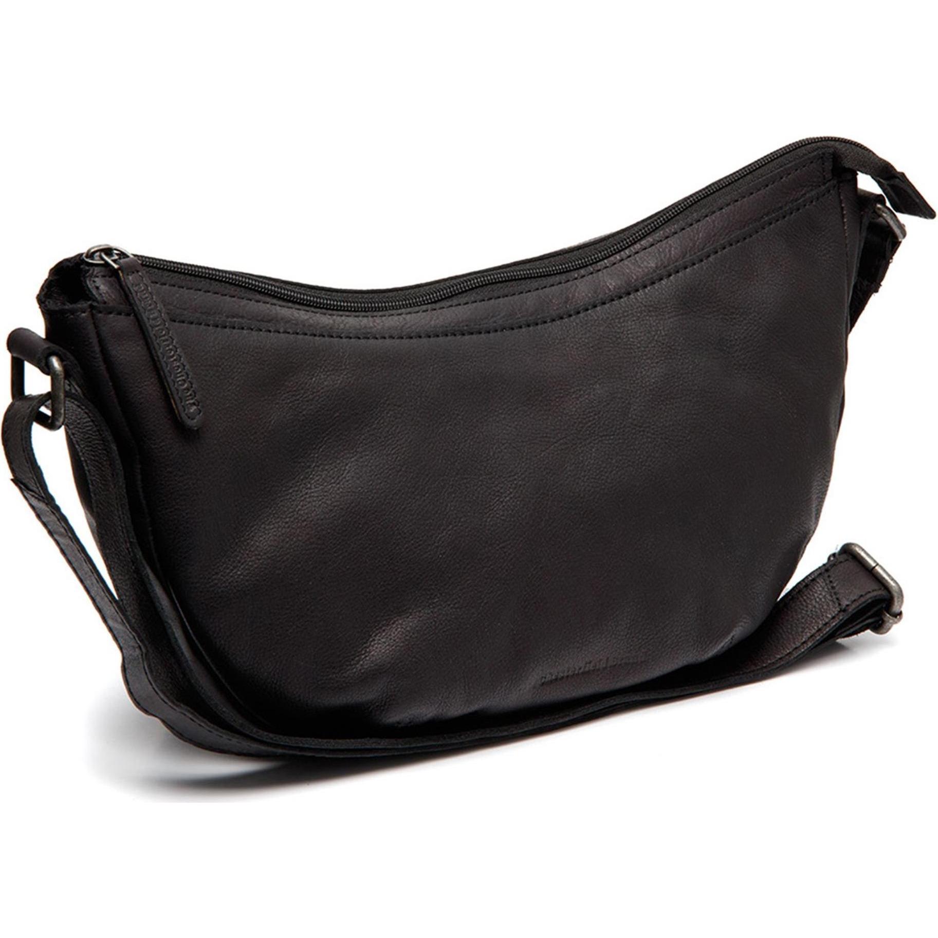 The Chesterfield Brand, Handtasche, Clarita Umhängetasche Leder 35 cm, Schwarz