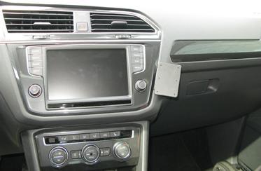 Actual product image Brodit ProClip Volkswagen Tiguan