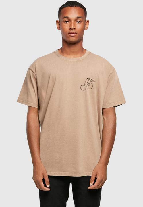 Actual product image Merchcode Cherry Acid Washed Oversize Tee - 112737 (S)
