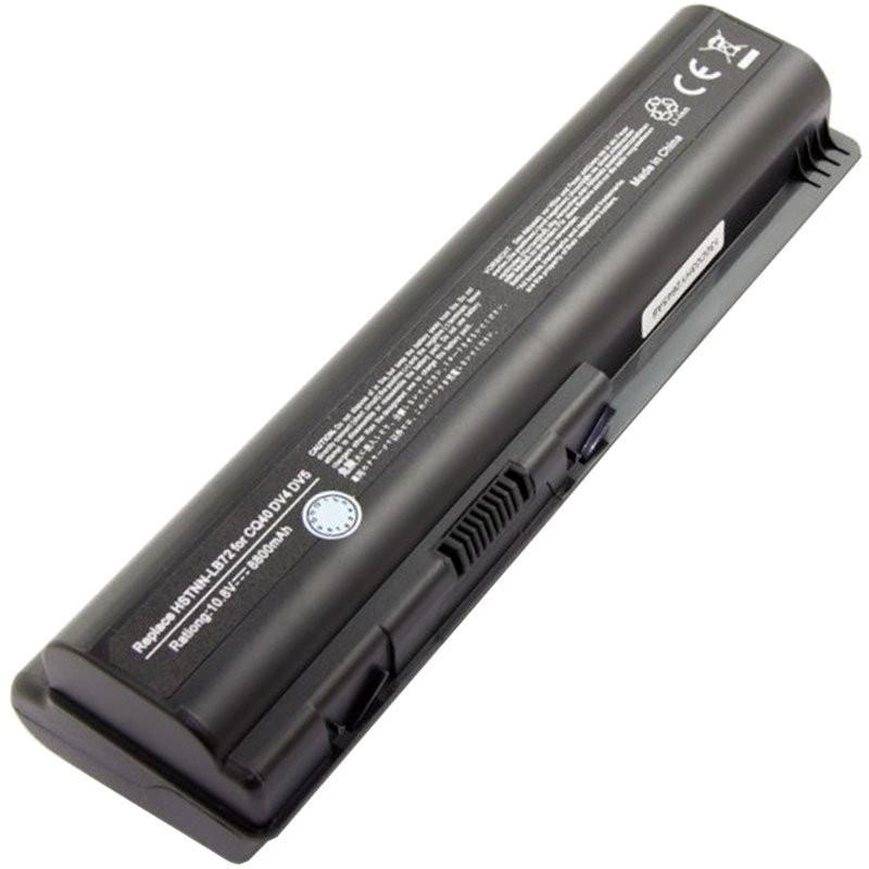 Compaq Notebookakku (9 Zellen, 8800 mAh), Notebook Akku, Schwarz