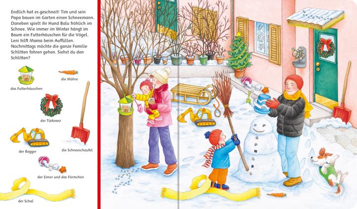 Actual product image Ravensburger Sachen suchen: Im Winter (German, Barbara Jelenkovich, Susanne Gernhäuser, 2019)