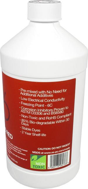Actual product image XSPC EC6 Coolant (1000 ml, Ready-mix)