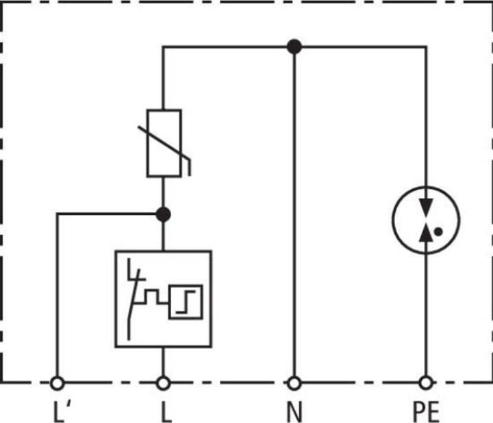 Immagine prodotto Dehn SOEHNE Scaricatore di sovratensione tipo cavo 2p. DCOR 2P