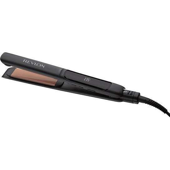 Revlon, Glätteisen, Copper Glide Glätteisen Warm Schwarz (Glätteisen)