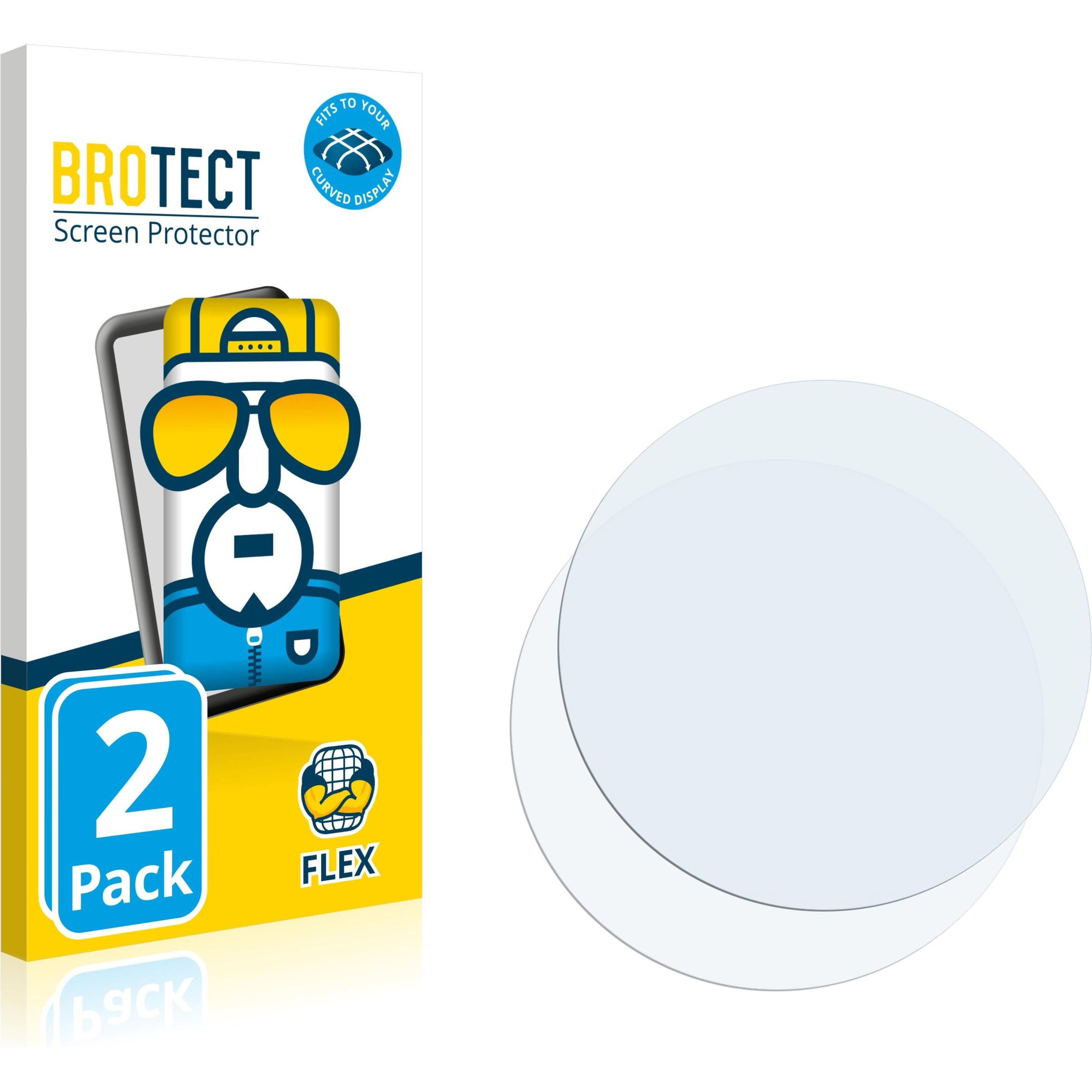 BROTECT Full-Cover Displayschutz, Smartwatch Zubehör, Transparent
