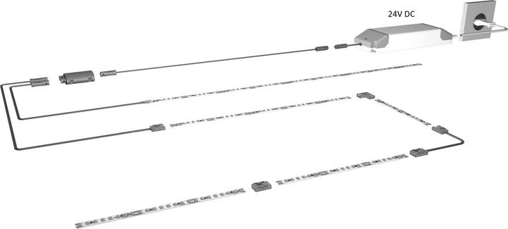 Actual product image Halemeier Versa Inside LED strips (Warm white, 13 cm, Indoor)