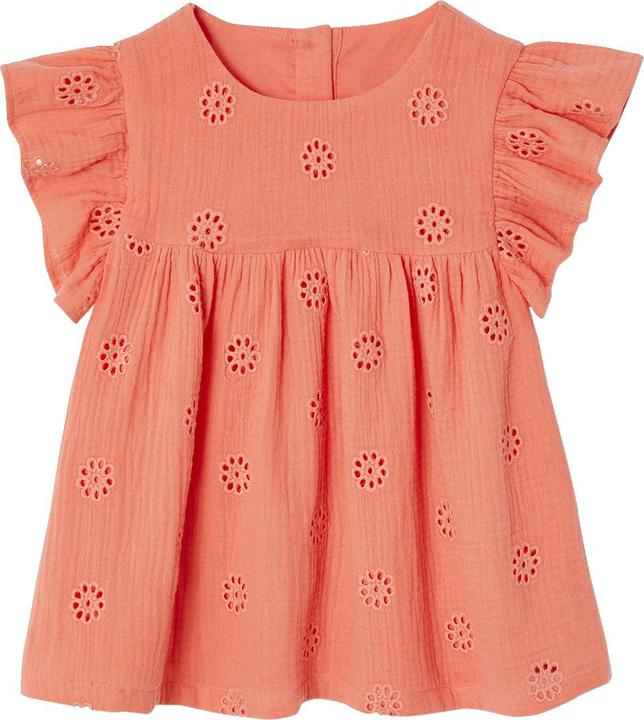 Produktbild Vertbaudet Mädchen Bluse aus besticktem Musselin (98)