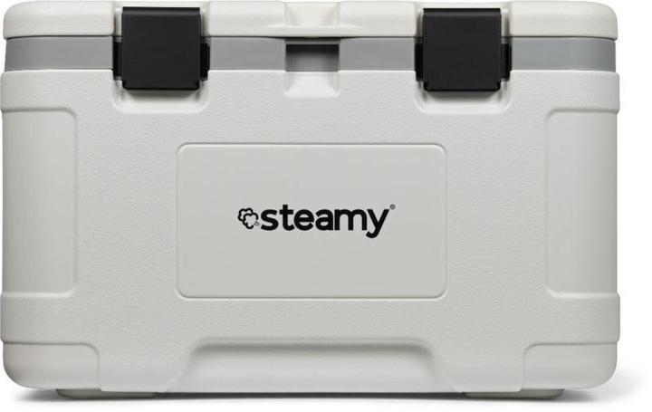 Produktbild Steamy Dampfer Marine 50 - Grosse Kühlbox - besonders für das Boot - 50 Liter - Weiss (SCM50) (50 l)