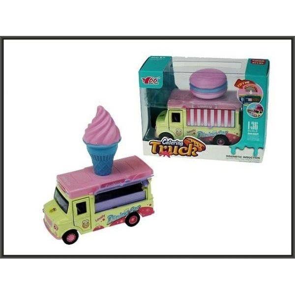 Hippo Auto Food Track 11cm Magnet Donut