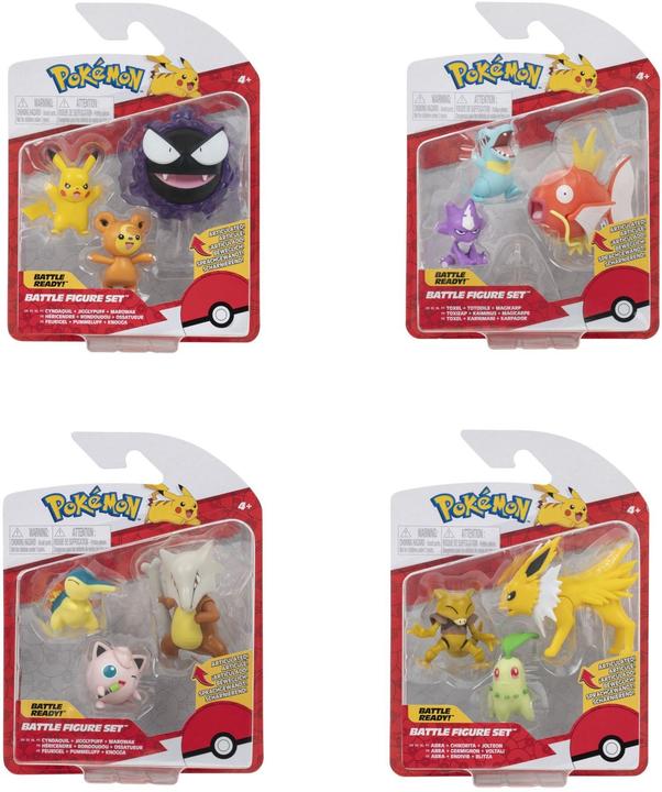 Produktbild Jazwares Pokémon Battle Figure Set (Zufallsmodell)