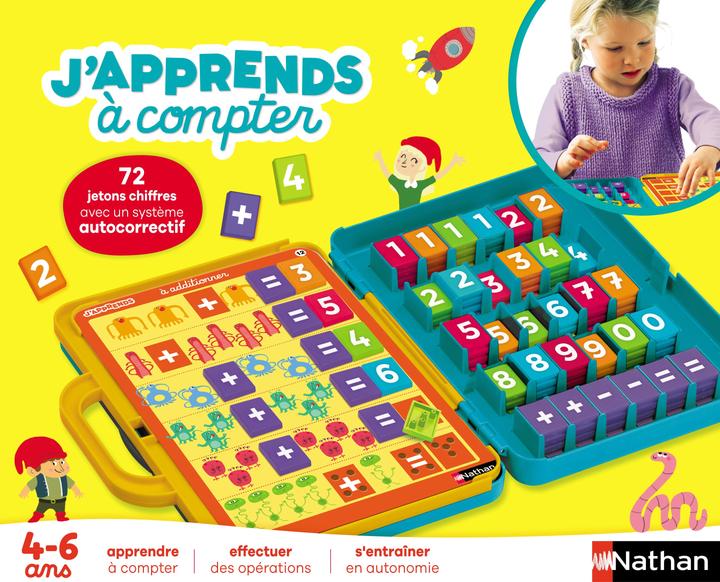 Actual product image Nathan J'apprends A compter (French)