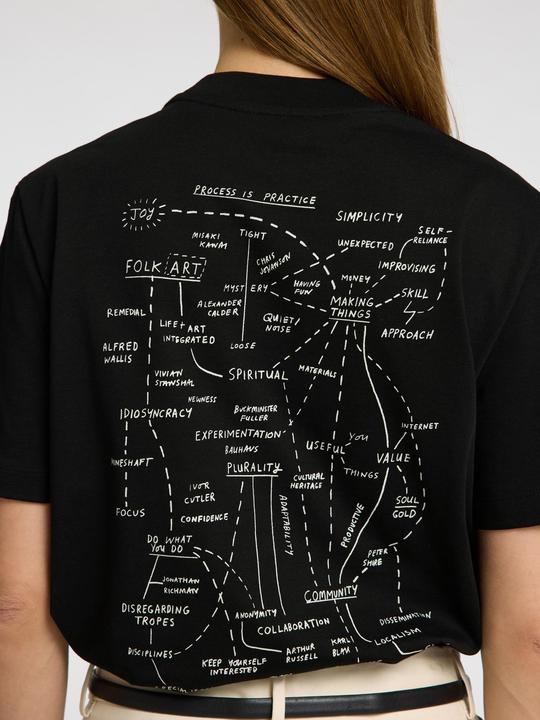 Produktbild Selected Relaxed Fit Print T-Shirt (L)