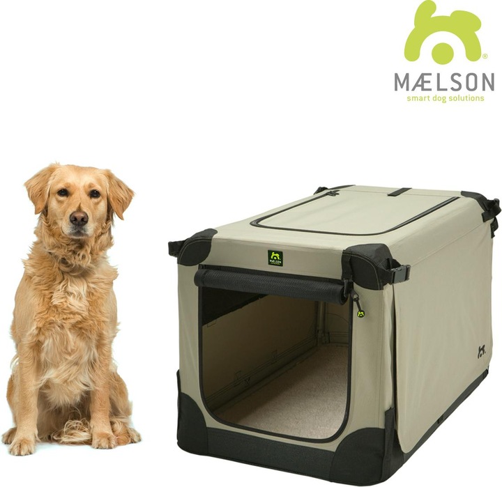 Produktbild Maelson Faltbare Hunde- / Transportbox (Hund, Waschbar, Faltbar)