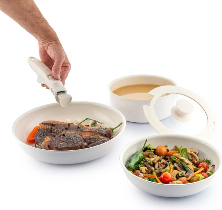 Actual product image InnovaGoods Frying pan set (Frying pan, Aluminium)