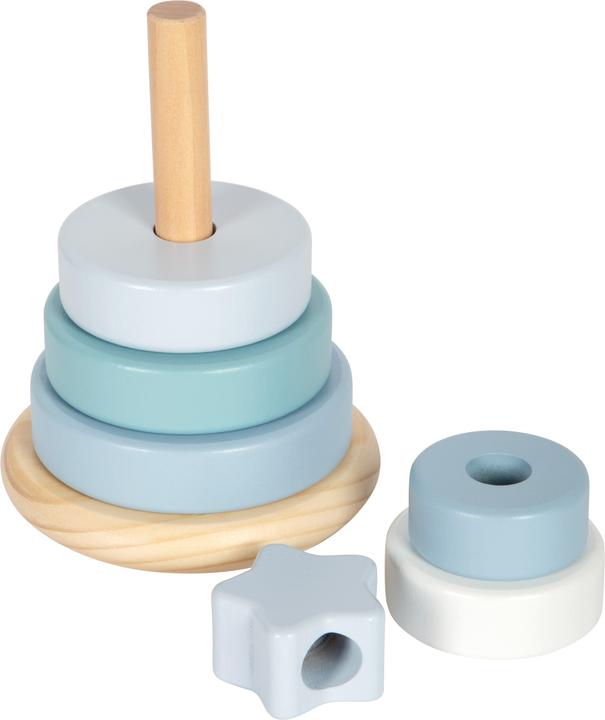 Produktbild small foot Stapelturm blau