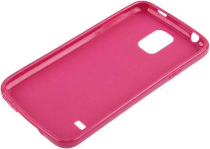Produktbild König Design Schutzhülle TPU Case für Handy Samsung Galaxy S5 / S5 Neo Pink (Samsung Galaxy S5, Samsung Galaxy S5 Neo)