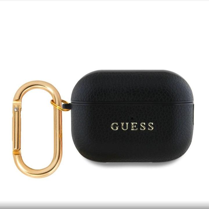 Produktbild Guess Headphone case Apple AirPods Pro 2 PU Grained Classic Logo Case Black (Kopfhörer Hülle)