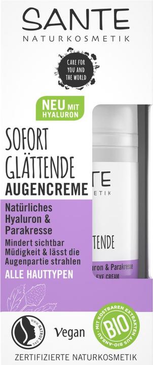 Produktbild Sante Natürliches Hyaluron (Augenpflege Crème, 15 ml, Tag + Nacht)