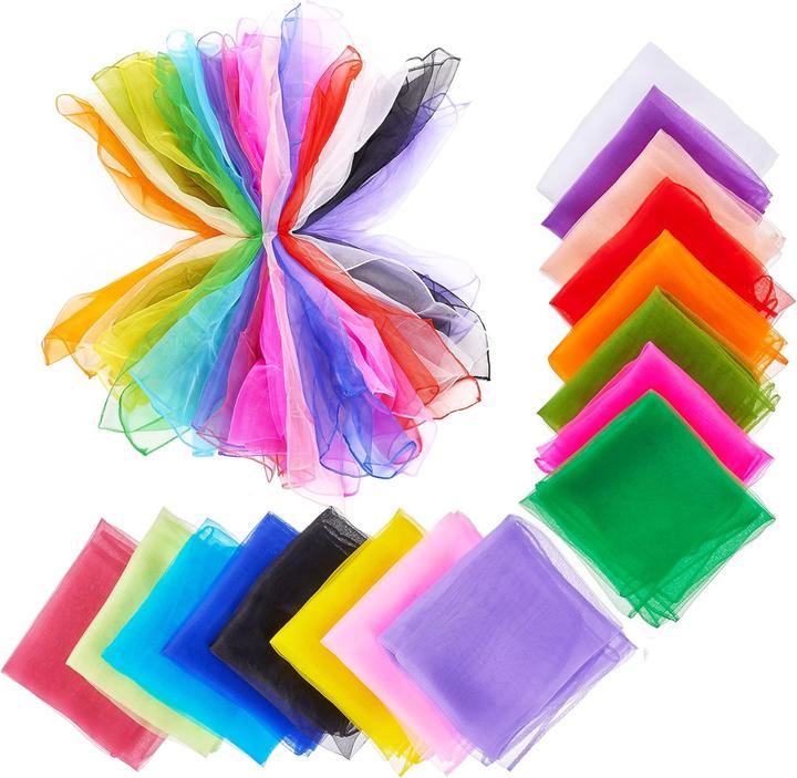 Actual product image The twiddlers Juggling Scarves Dance Scarves
