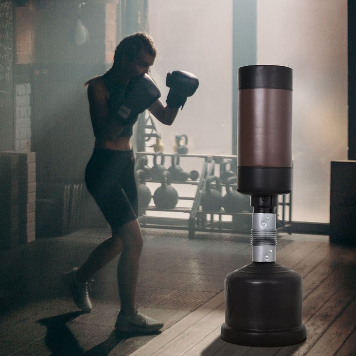 Immagine prodotto Homcom Manichino da boxe (186 cm, 15 kg)