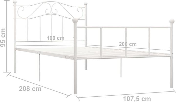 Actual product image vidaXL Barnett (120 x 200 cm)