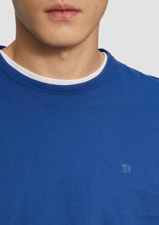 Actual product image S.Oliver T-Shirt Softes Longsleeve aus Jersey mit Logo-Detail (3XL)