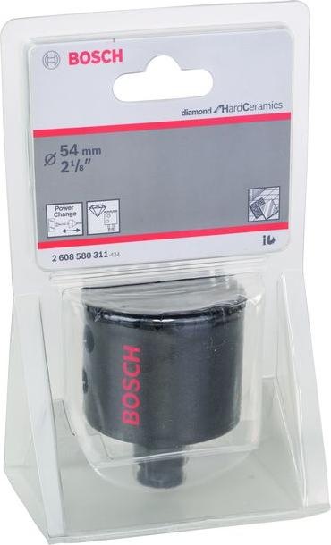 Image du produit Bosch Professional Zubehör Scie cloche diamantée Diamond for Hard Ceramics, 54 mm, 2 1/8 pouces (54 mm)