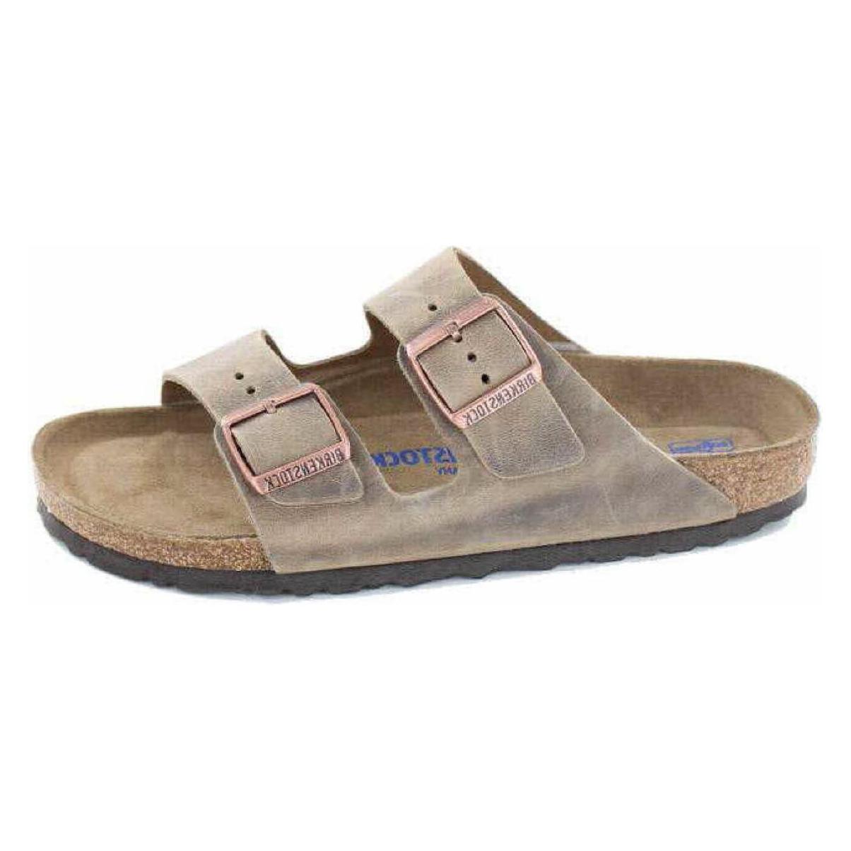 Birkenstock, Unisex, Sandalen, Pantoletten Arizona, Braun, (44)